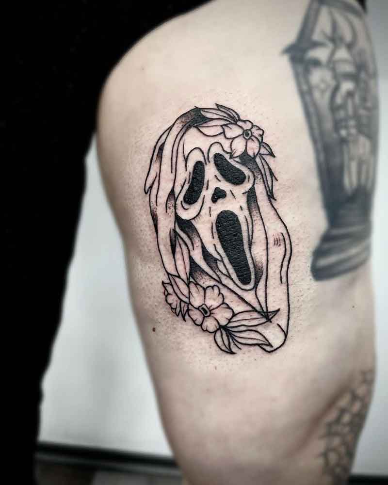 Scream Tattoo Drawing 3