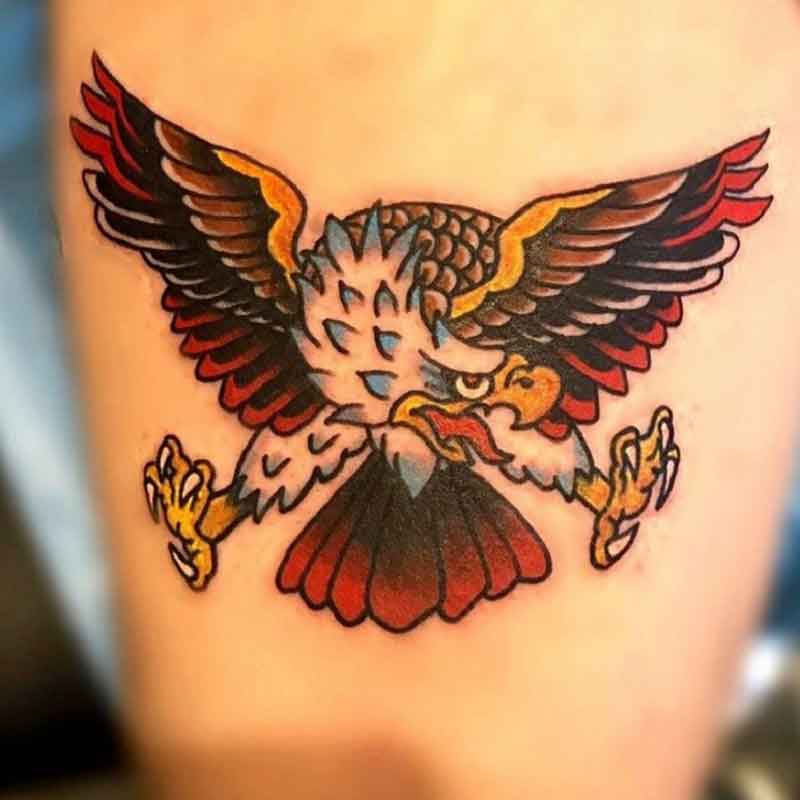 Screaming Eagle Tattoo 2