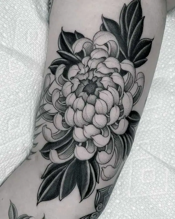 chrysanthemum-november-birth-flower-tattoo-3