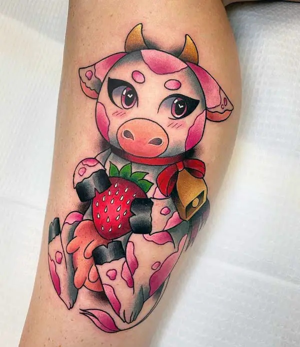 strawberry-cow-tattoo-1