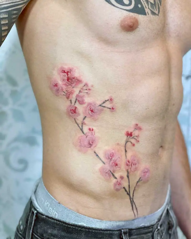 cherry-blossom-tattoo-for-men-24