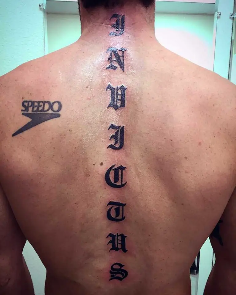 25 Stunning Spine Tattoos for Men to Inspire and Empower