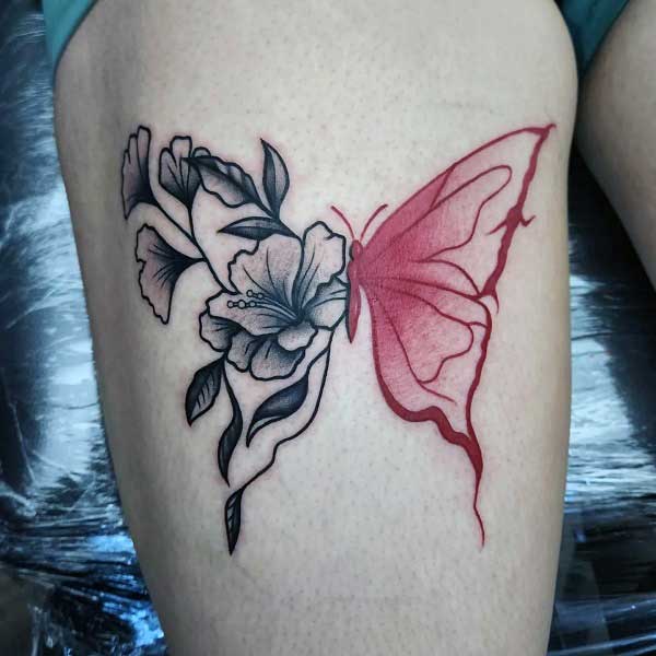 flower-and-butterfly-thigh-tattoos-3