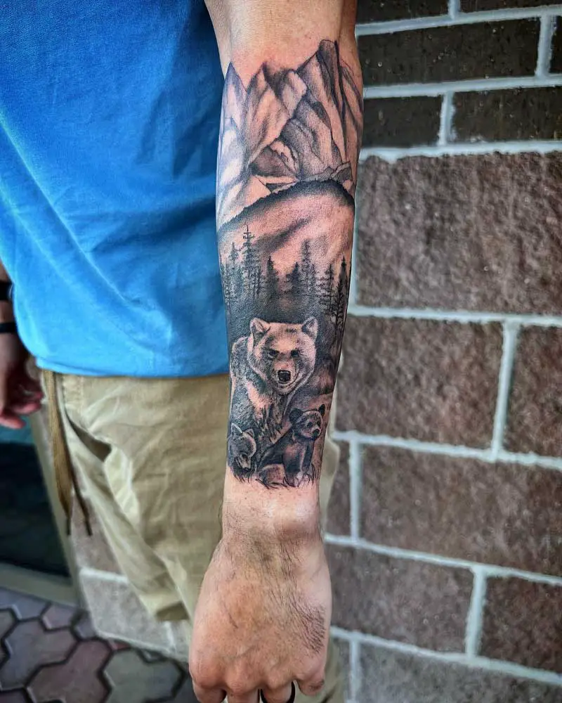 forearm-bear-tattoos-19