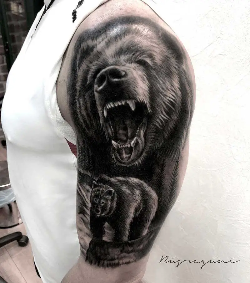 forearm-bear-tattoos-26