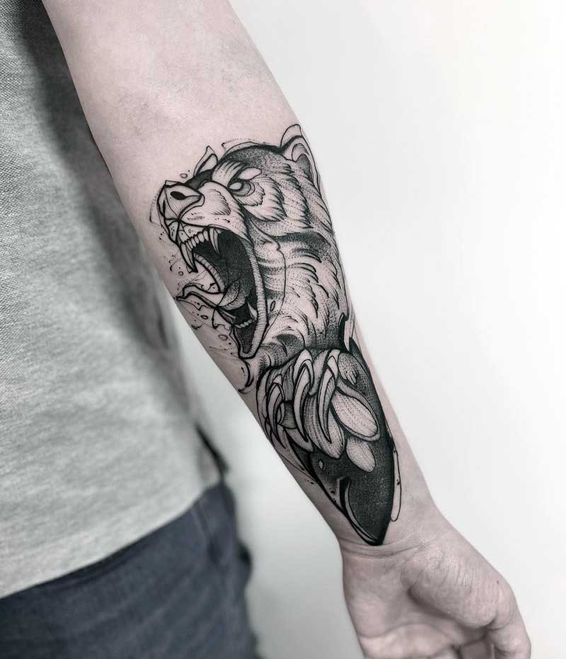 forearm-bear-tattoos-31