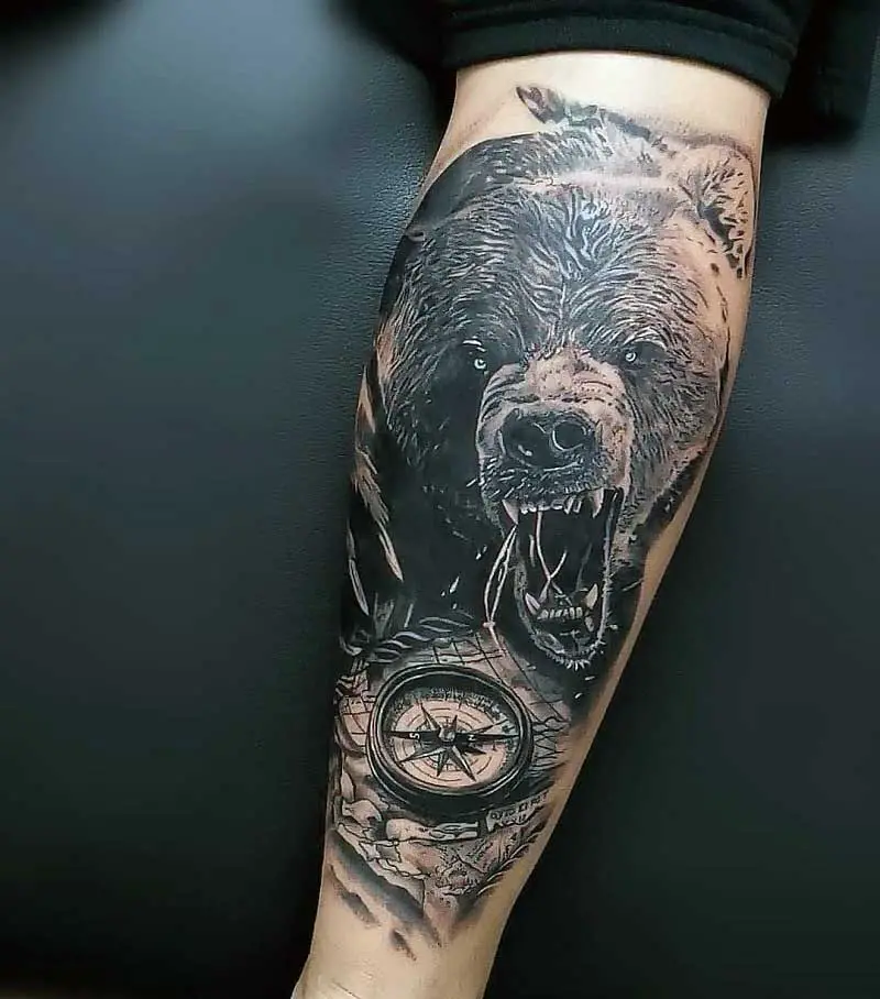 forearm-bear-tattoos-38