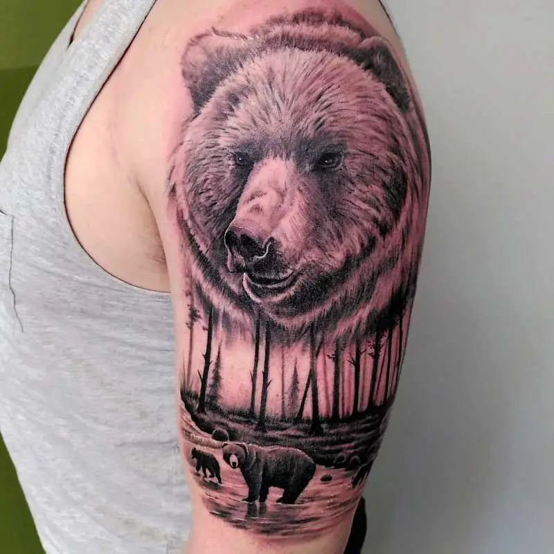 forearm-bear-tattoos-39