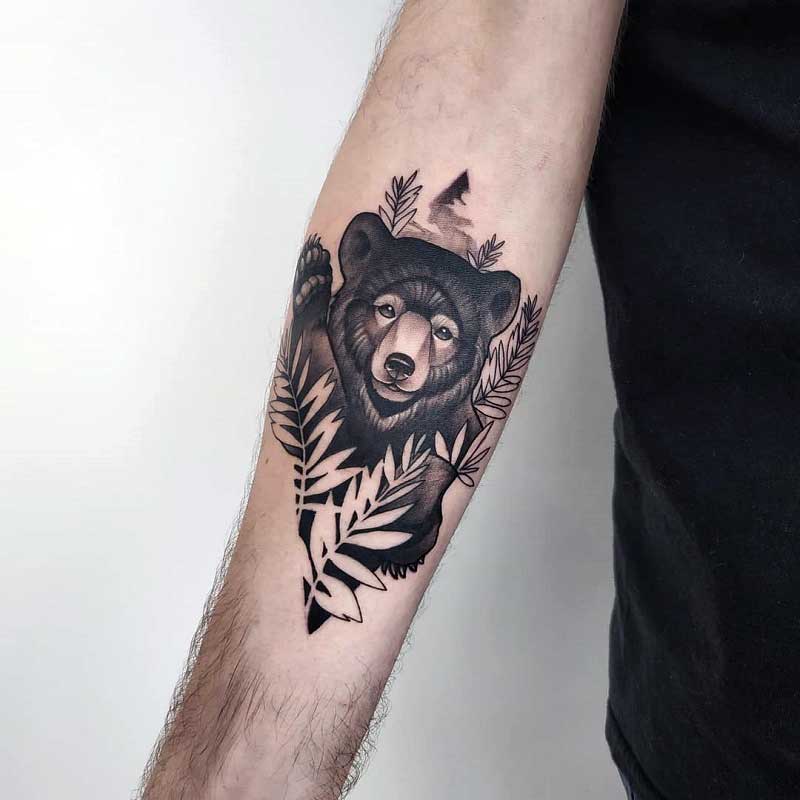 forearm-bear-tattoos-7