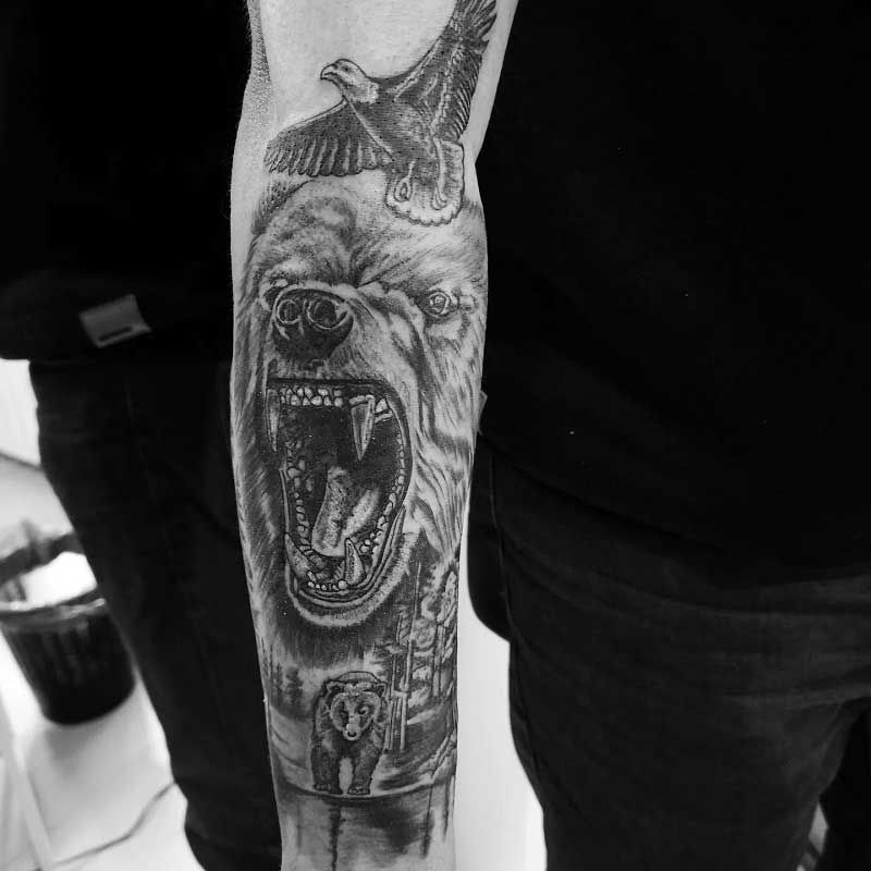 forearm-bear-tattoos-8