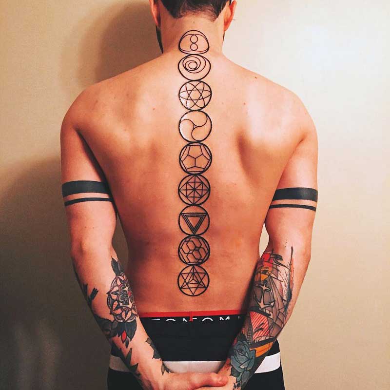 geometric-spine-tattoos-for-men-1