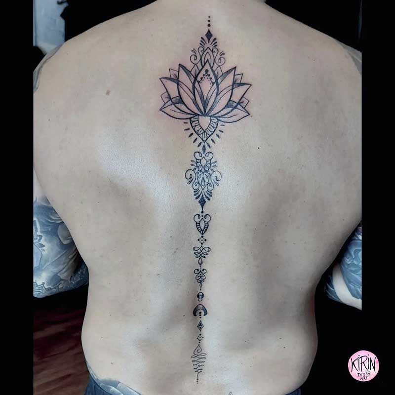 geometric-spine-tattoos-for-men-3