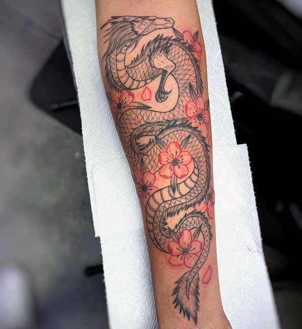 japanese-dragon-forearm-tattoo-1