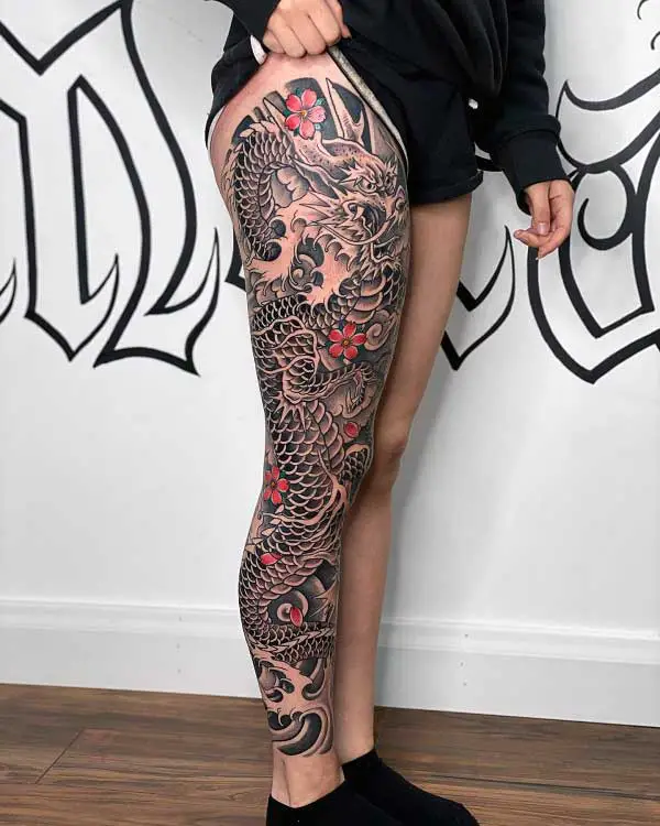 japanese-dragon-leg-tattoo-3