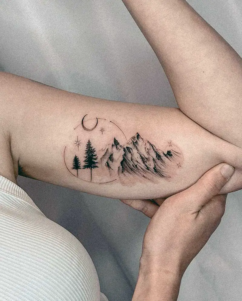 pine-tree-and-mountain-tattoo--3