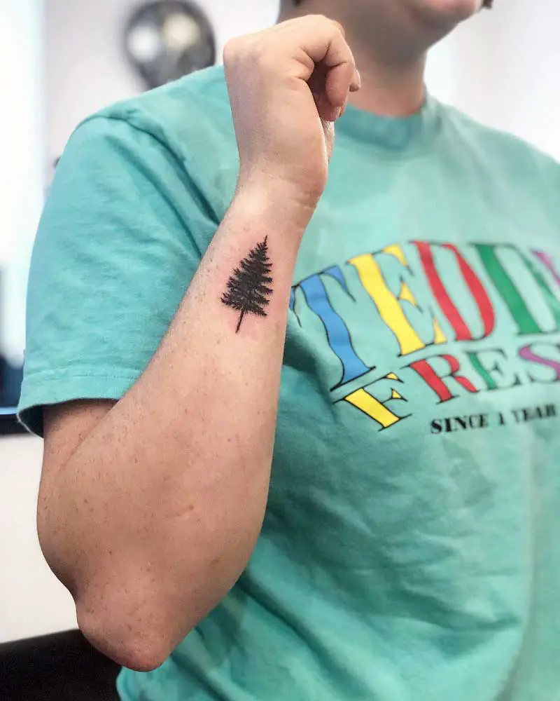 pine-tree-wrist-tattoo