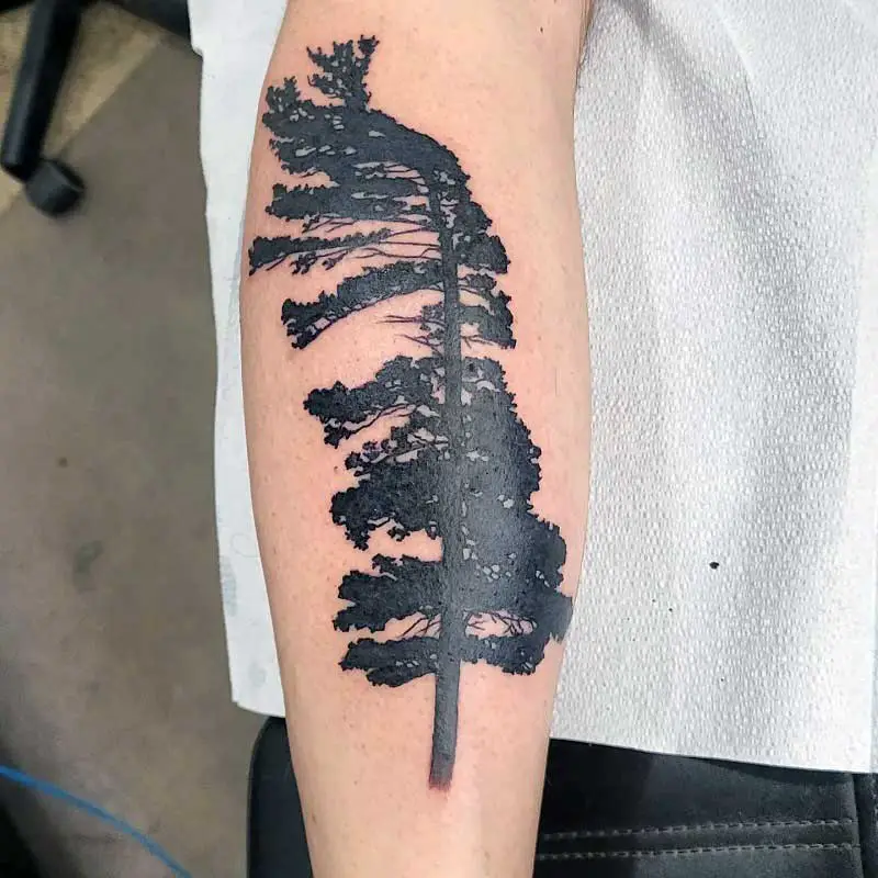 silhouette-pine-tree-tattoo-2