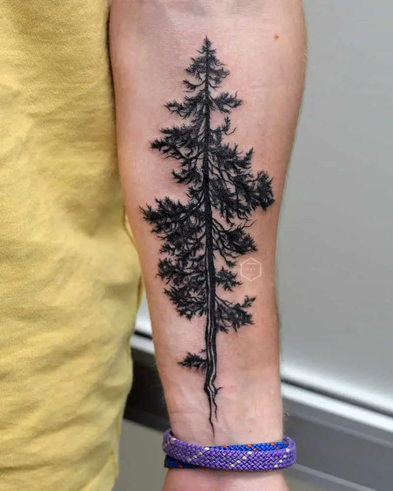 silhouette-pine-tree-tattoo-3