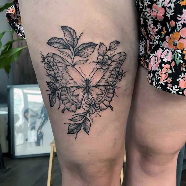 thigh-tattoos-for-women-butterfly-1