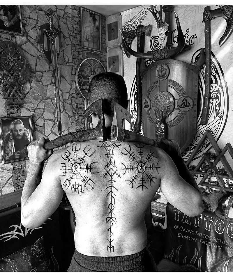 viking-spine-tattoos-for-men-1
