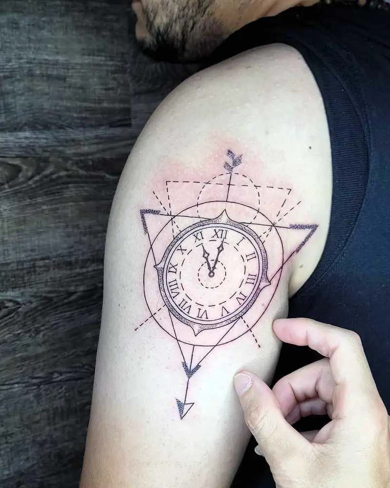 daughter-birth-clock-tattoo-15