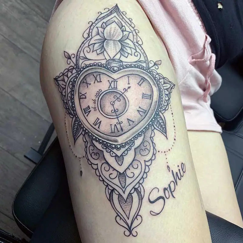 daughter-birth-clock-tattoo-19