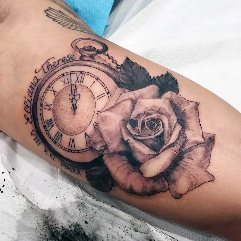 daughter-birth-clock-tattoo-27