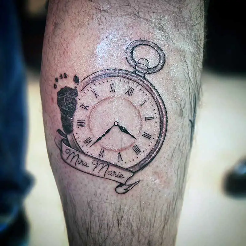 daughter-birth-clock-tattoo-30