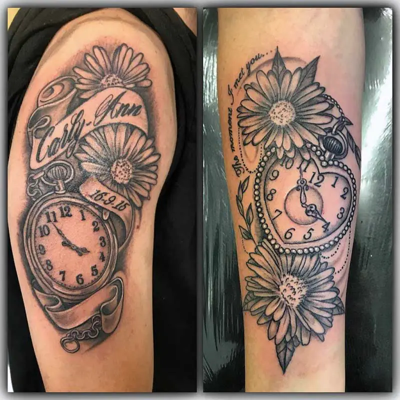 daughter-birth-clock-tattoo-7